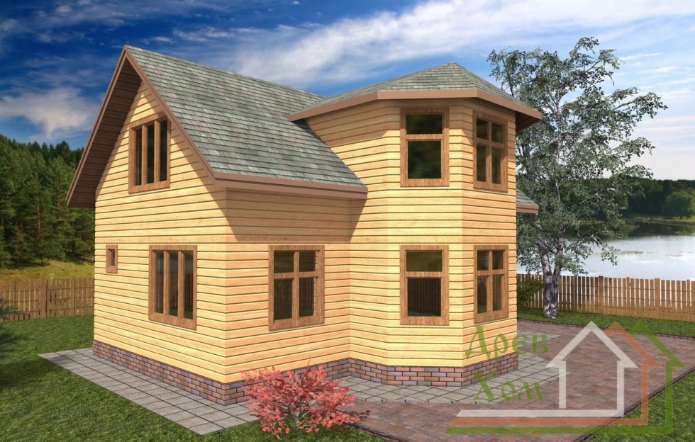 Деревяный дом строитетельство недорого Минск