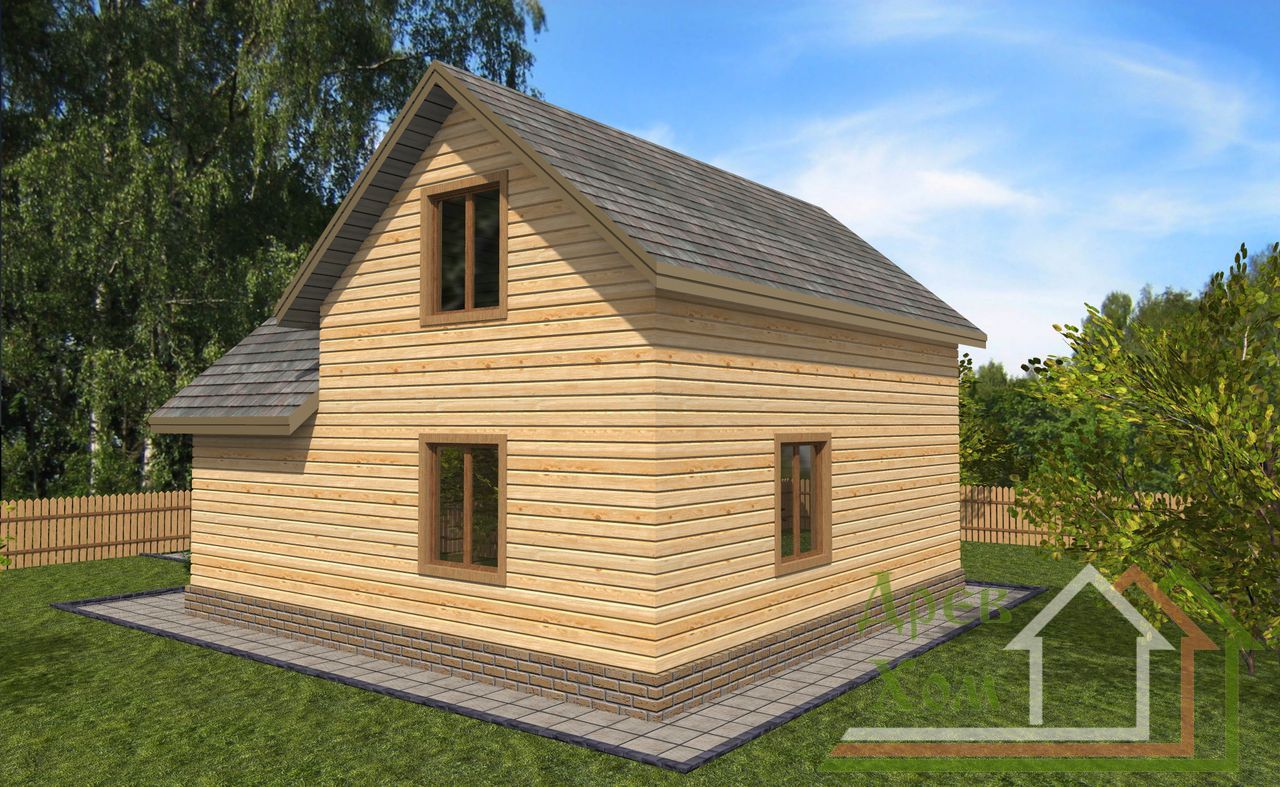 Построить деревянный дом из бруса